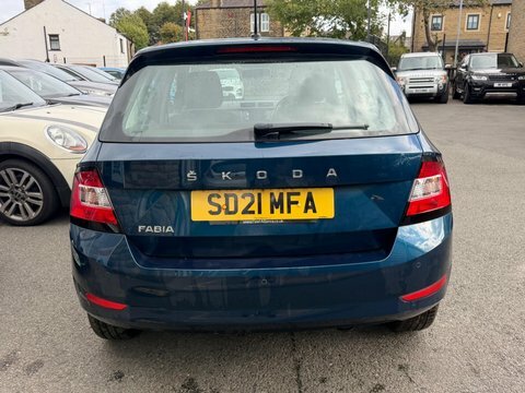 Skoda Fabia 2021 21 Se Blue #5