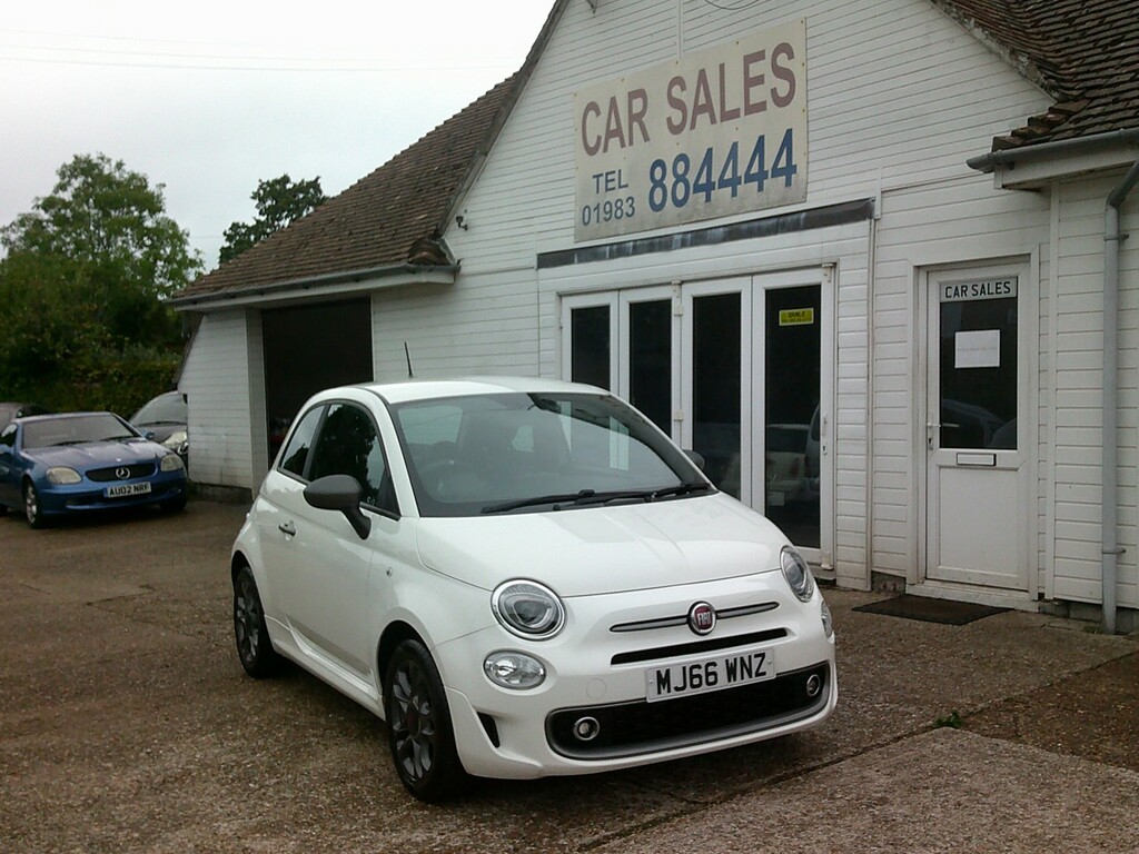 Fiat 500 1.2 500 My16 1.2 69Hp S My16 White