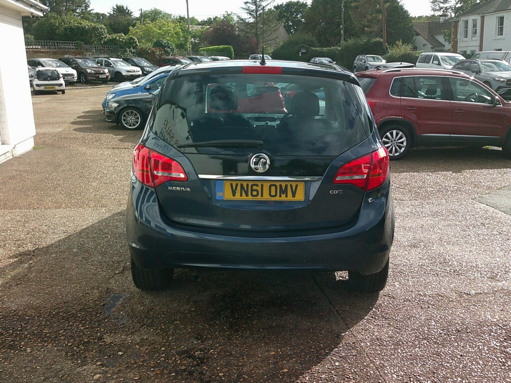 Vauxhall Meriva 1.7 Exclusiv Ac Cdti 108 Bhp Brown #12