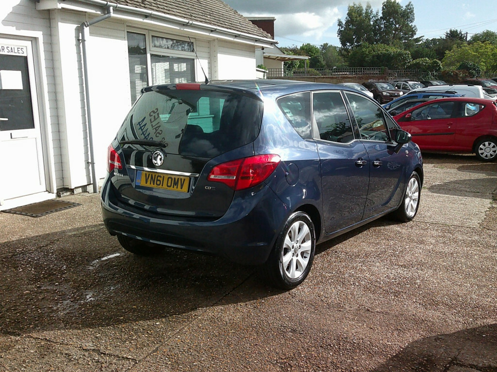 Vauxhall Meriva 1.7 Exclusiv Ac Cdti 108 Bhp Brown #10