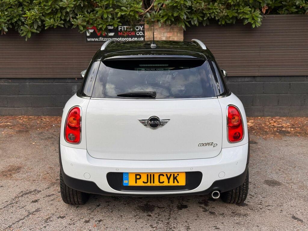 Mini Countryman 1.6 Cooper D Euro 5 Ss PJ11CYK White #6