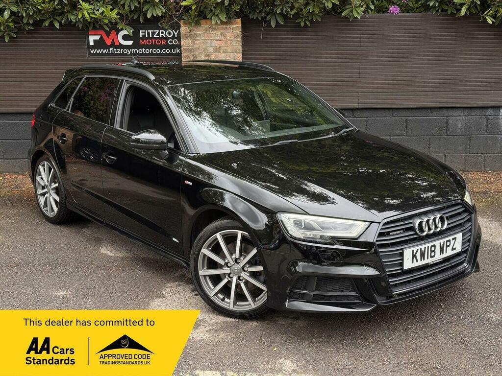 Audi A3 2.0 Tfsi Black Edition Sportback S Tronic Quattro Black