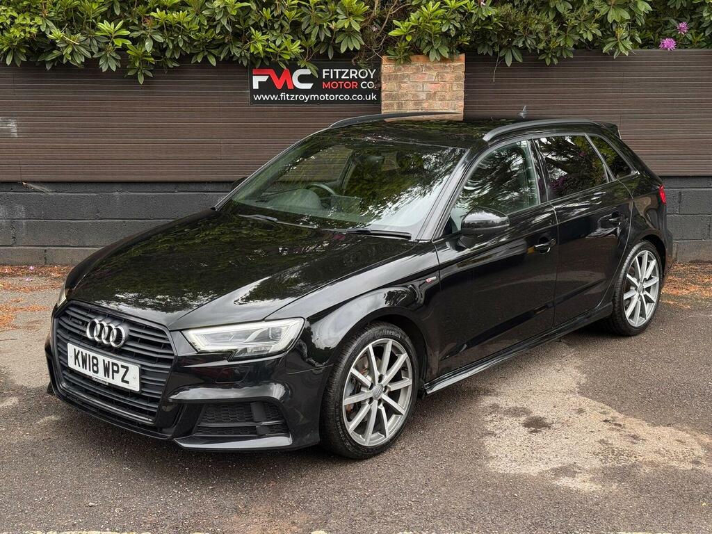 Audi A3 2.0 Tfsi Black Edition Sportback S Tronic Quattro Black #4