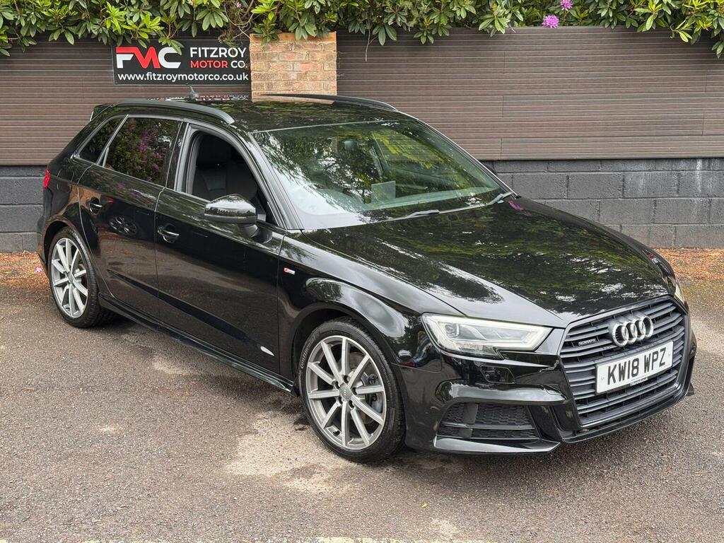 Audi A3 2.0 Tfsi Black Edition Sportback S Tronic Quattro Black #2