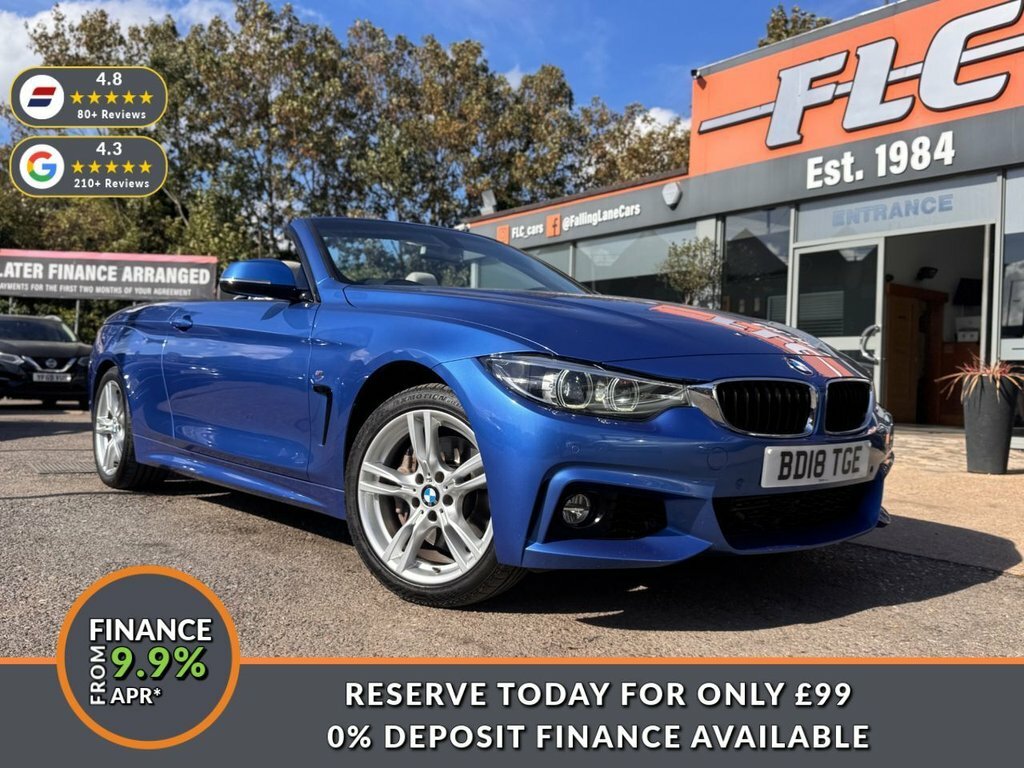 BMW 4 Series 3L M Sport Blue