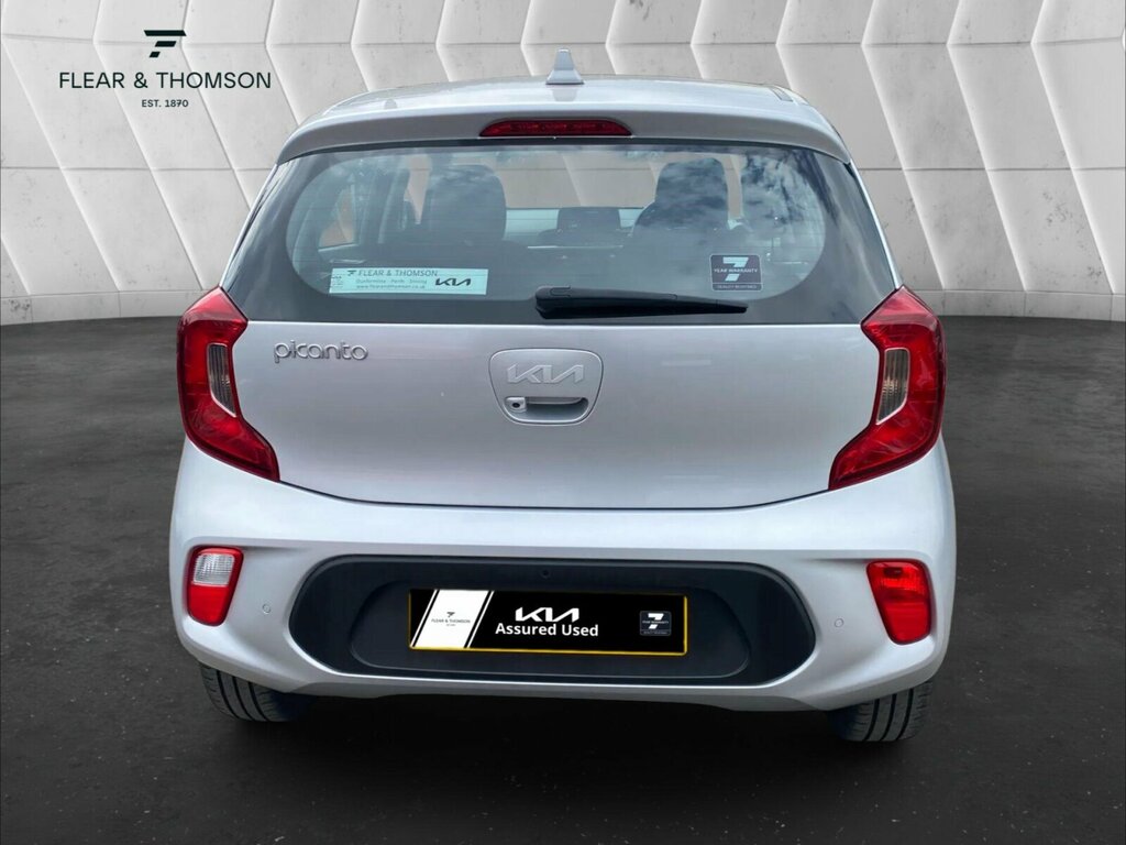 Kia Picanto 1.0 Dpi 3 Euro 6 Ss SH23DWP Silver #4