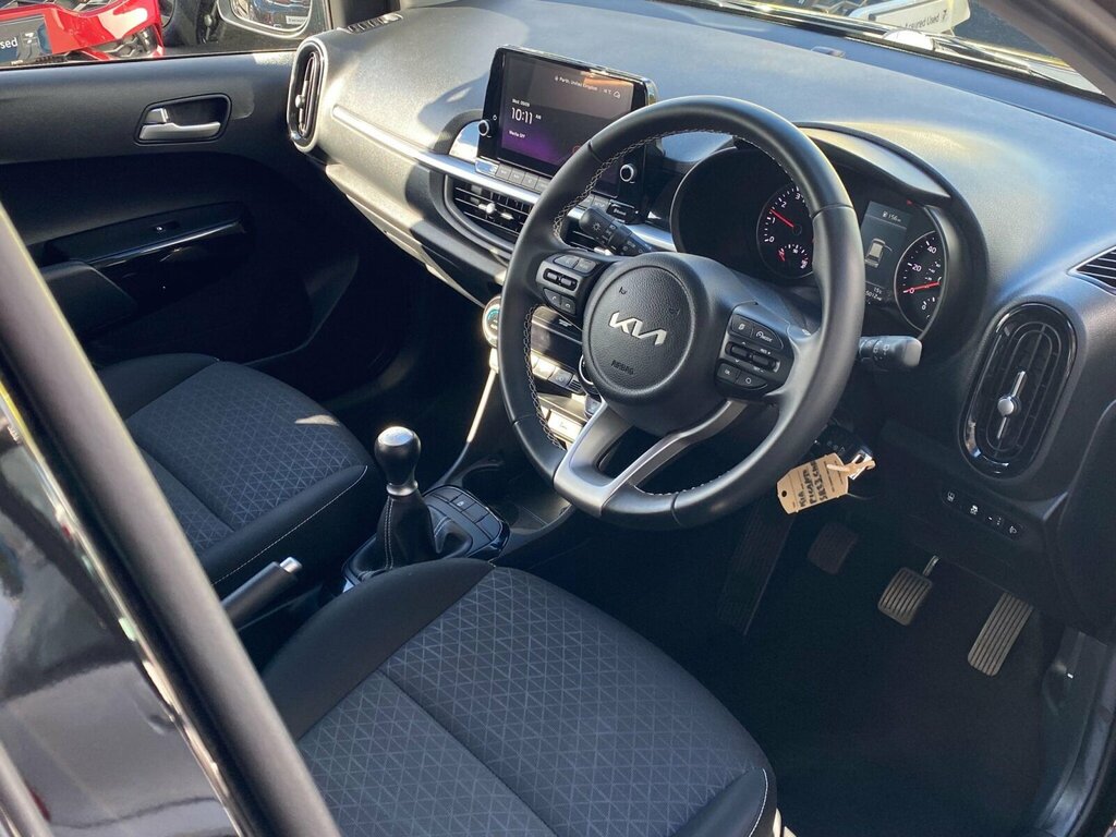 Kia Picanto 1.0 Dpi 3 Euro 6 Ss SR23CHD Black #6