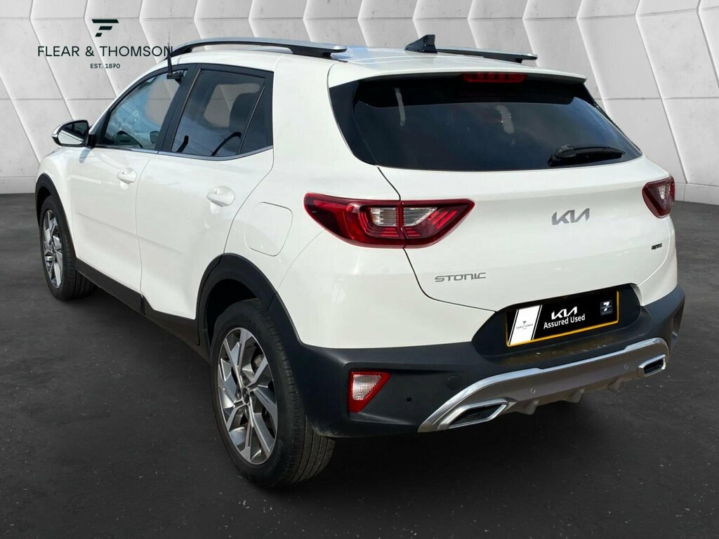 Kia Stonic 1.0 T-gdi Gt-line Euro 6 Ss White #3