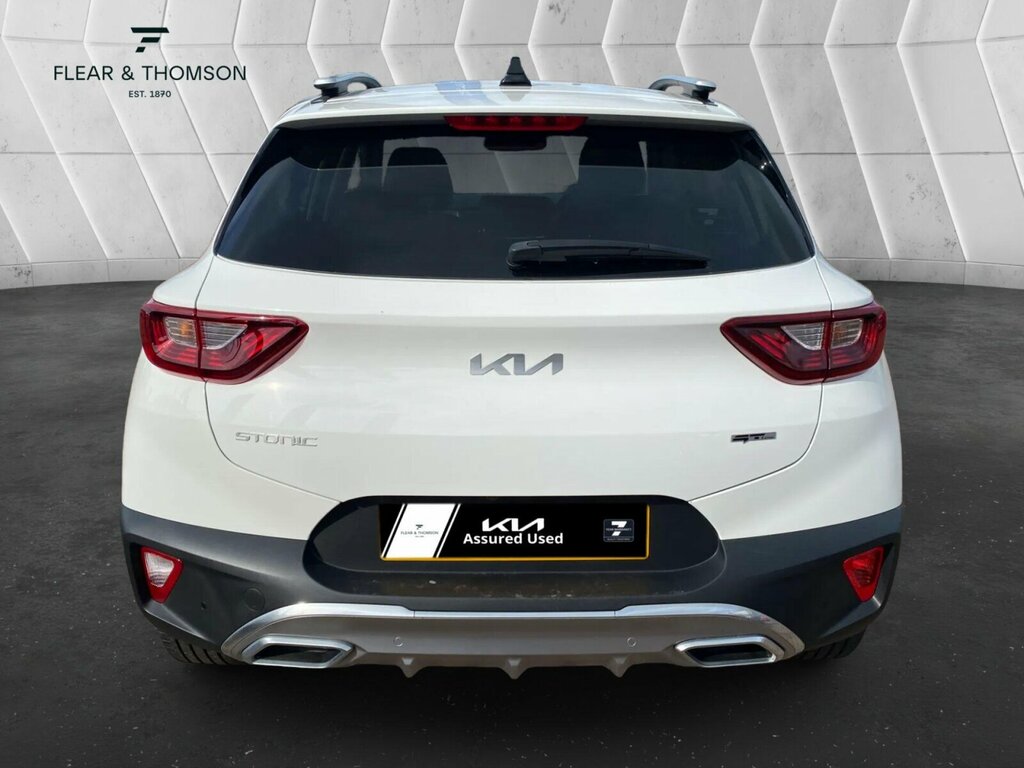 Kia Stonic 1.0 T-gdi Gt-line Euro 6 Ss White #4