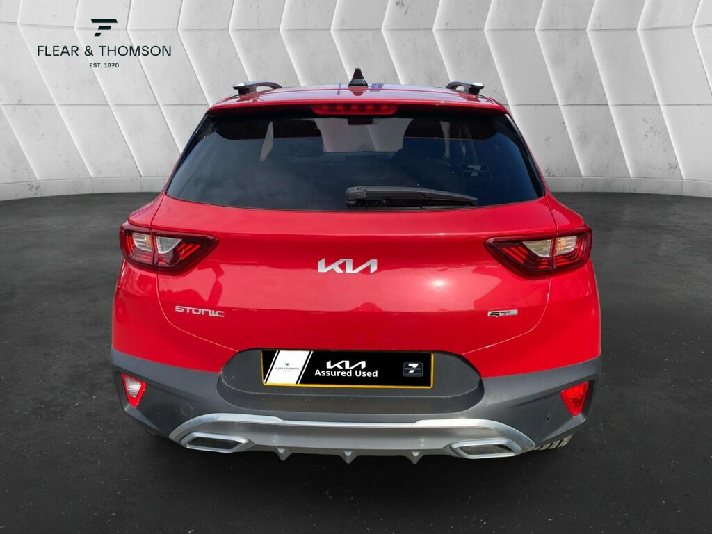 Kia Stonic 1.0 T-gdi Mhev Gt-line S Dct Euro 6 Ss Red #4