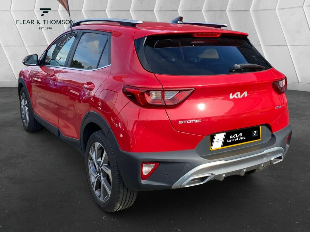 Kia Stonic 1.0 T-gdi Mhev Gt-line S Dct Euro 6 Ss Red #3