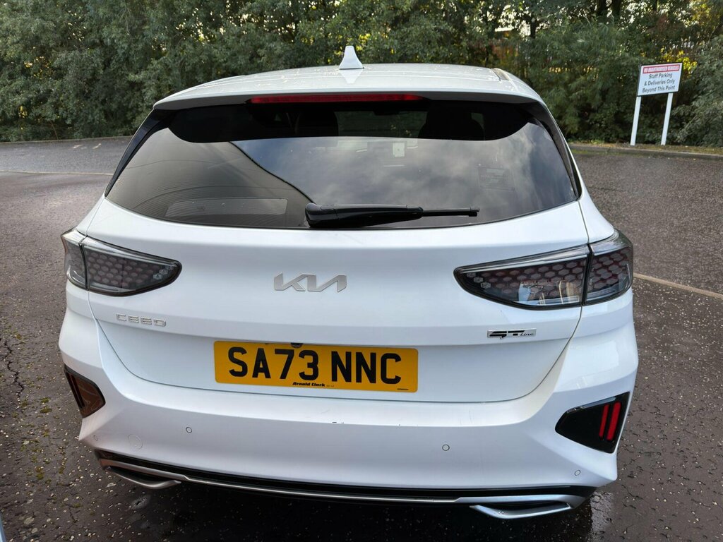 Kia Ceed 1.5 T-gdi Gt-line Euro 6 Ss White #4