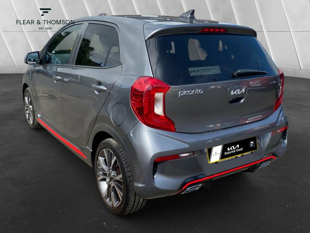 Kia Picanto 1.0 Dpi Gt-line Euro 6 Ss Grey #3