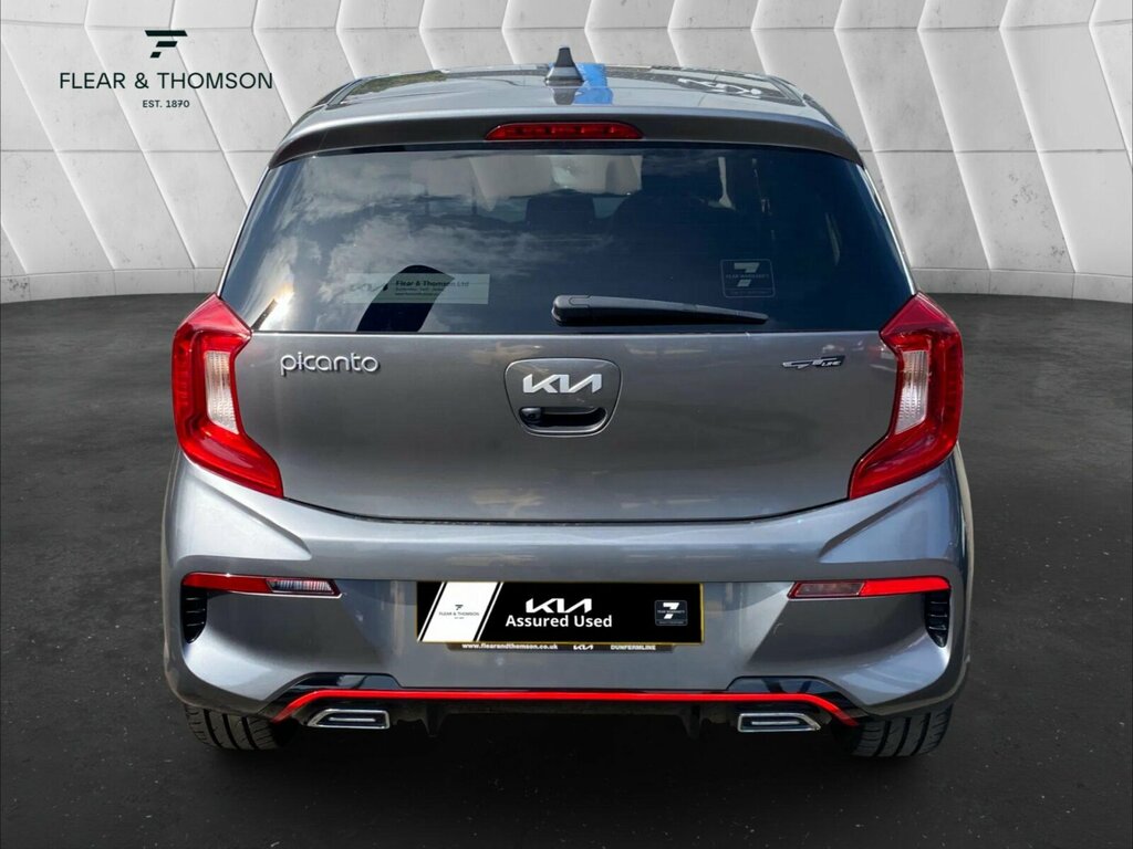 Kia Picanto 1.0 Dpi Gt-line Euro 6 Ss Grey #5