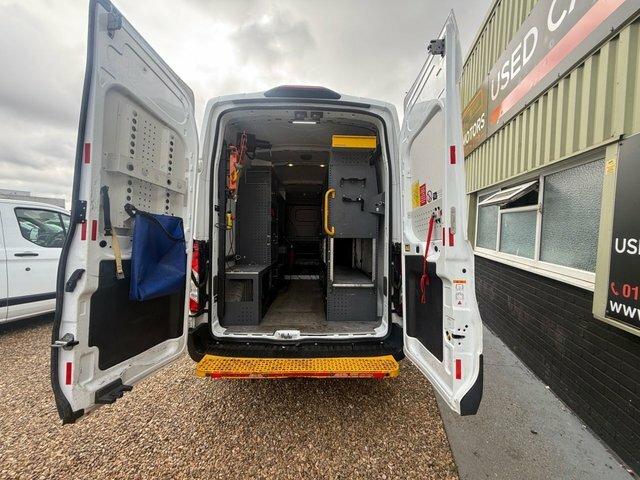 Ford Transit Custom 2.0 350 Ecoblue Leader Panel Van White #6