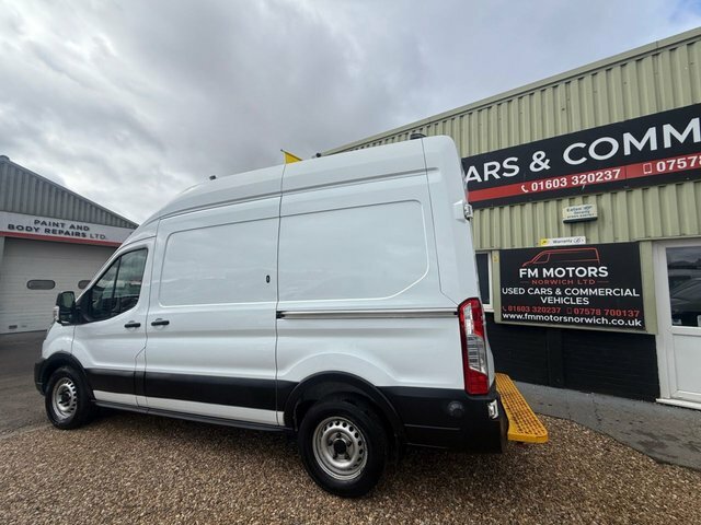 Ford Transit Custom 2.0 350 Ecoblue Leader Panel Van White #4