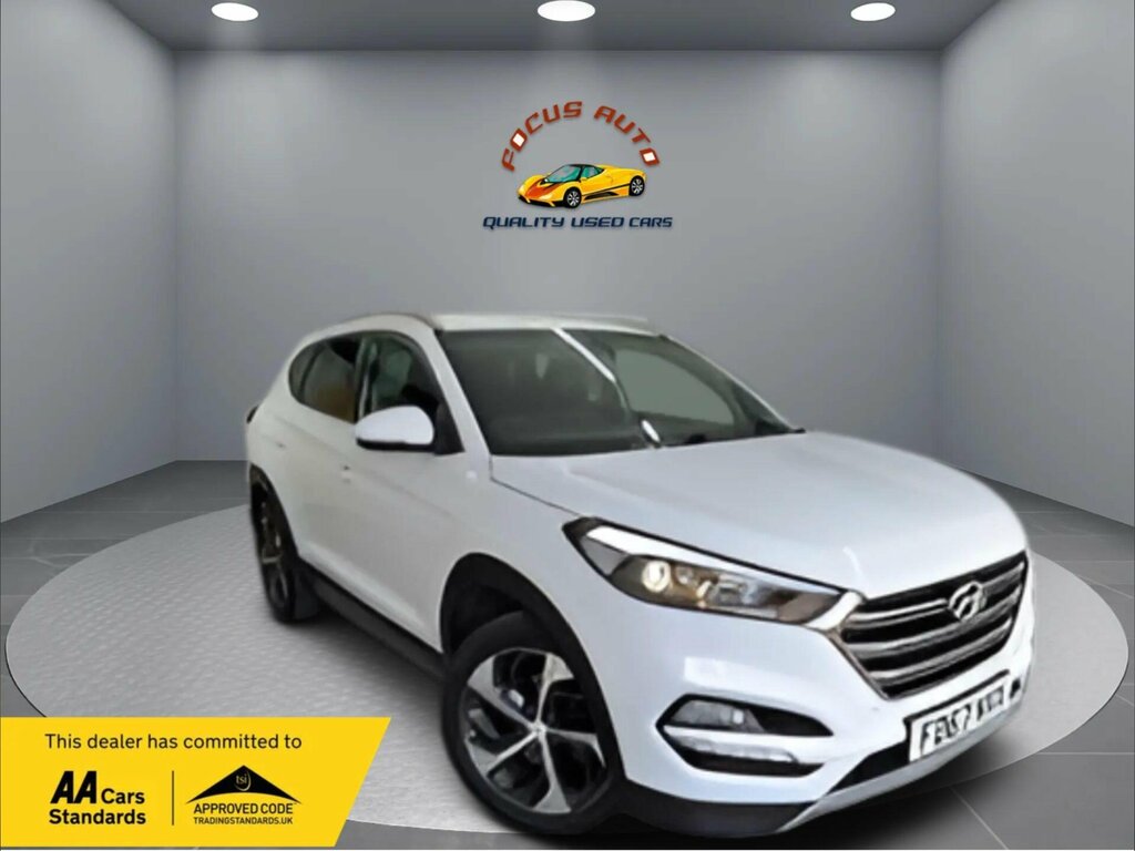 Hyundai Tucson 1.6 T-gdi Sport Edition Dct Euro 6 White