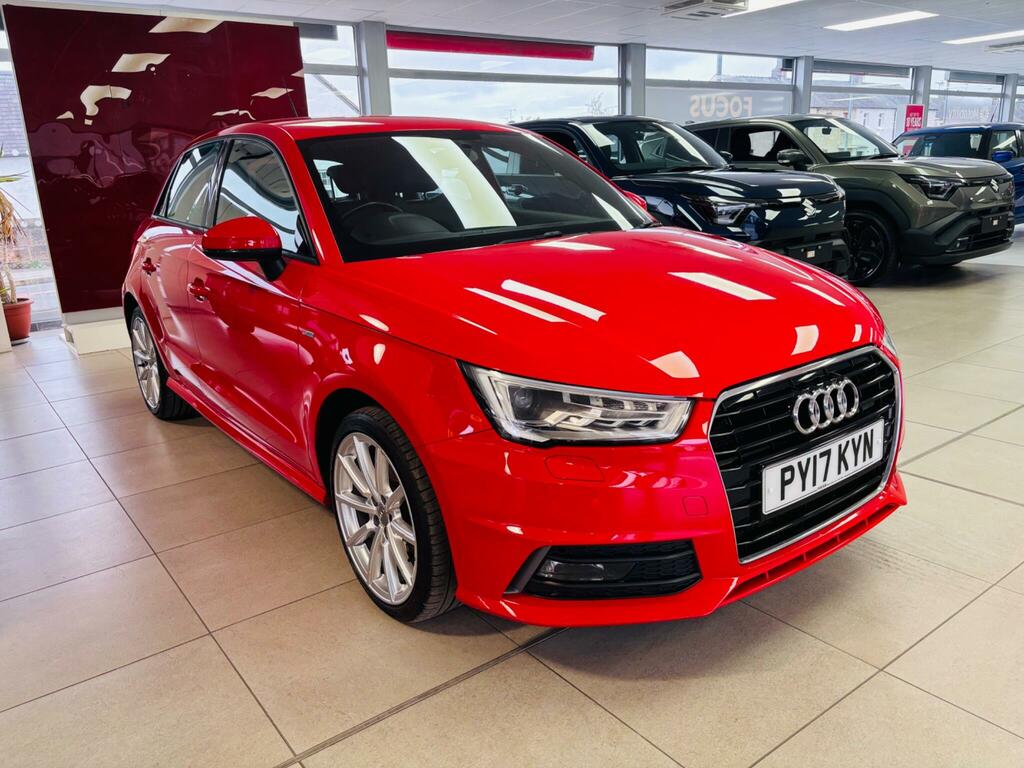 Audi A1 1.4 Tfsi S Line Sportback Euro 6 Ss Red