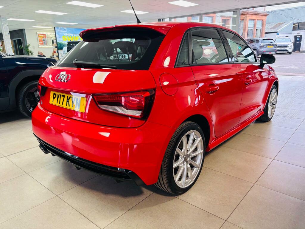 Audi A1 1.4 Tfsi S Line Sportback Euro 6 Ss Red #3