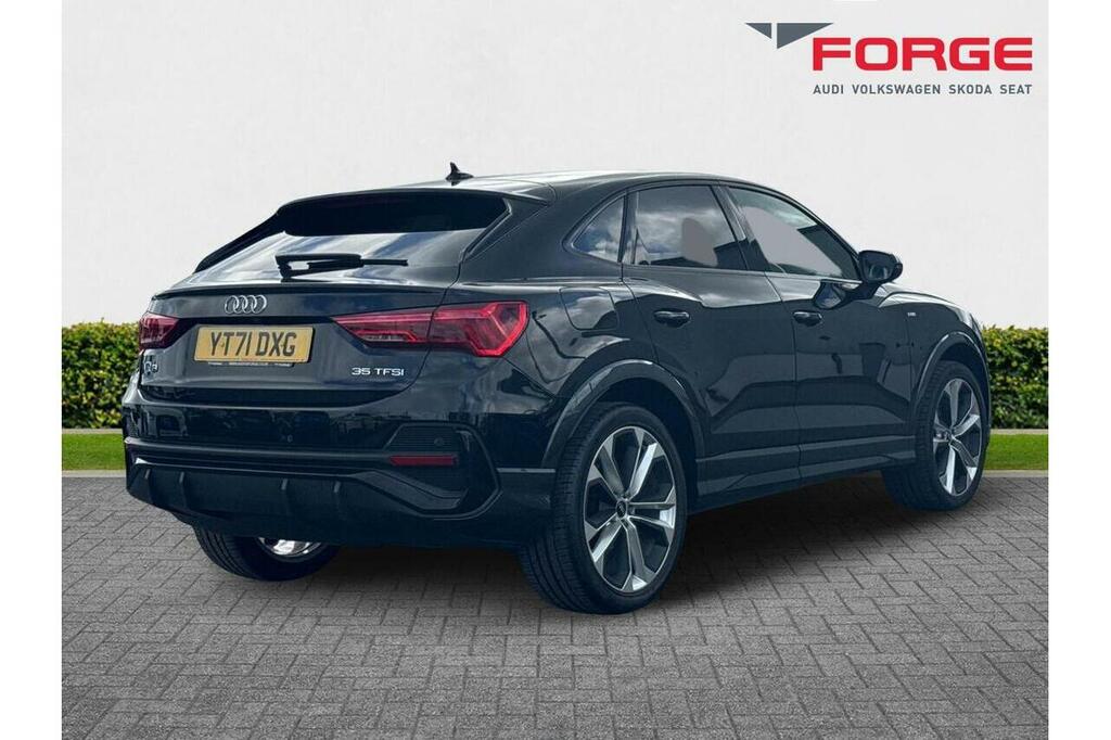 Audi Q3 Tfsi Cod Black Edition U14453 Ulez YT71DXG Black #3