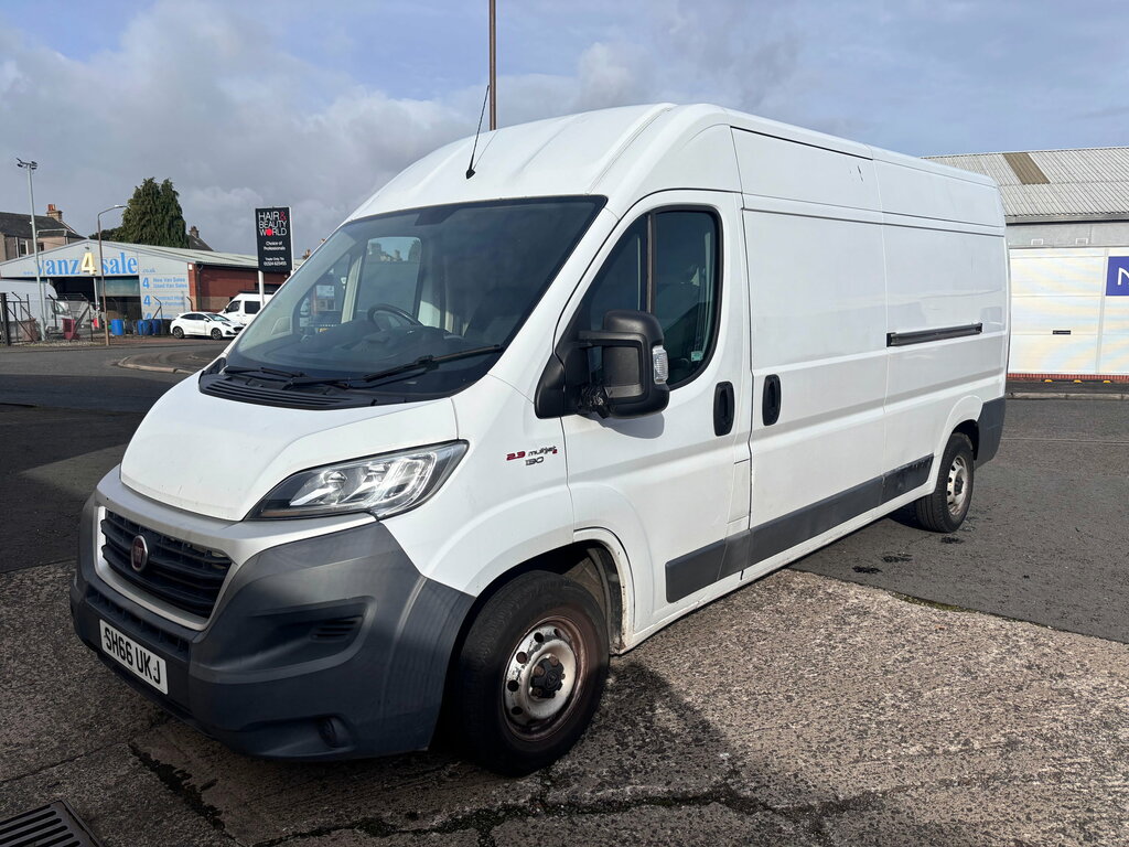 Fiat Ducato 2.3 Multijetii 35 Panel Van L H2 White #2