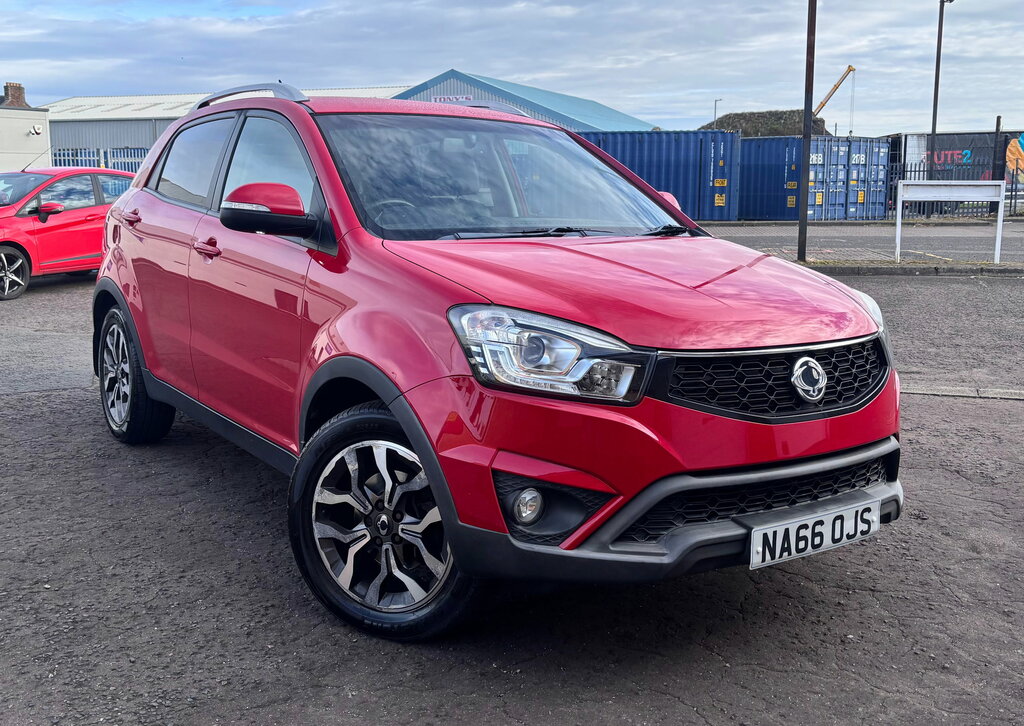 SsangYong Korando 2.2D Elx Suv 4Wd Euro 6 178 Ps Red