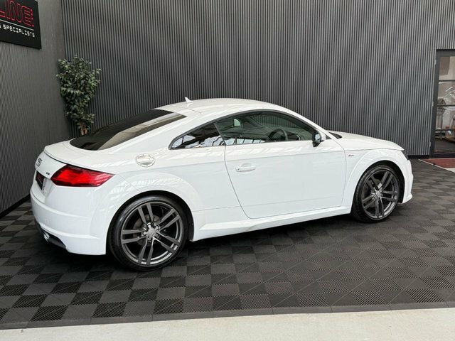 Audi TT 2015 2.0 Tdi Ultra S Line Coupe White #3