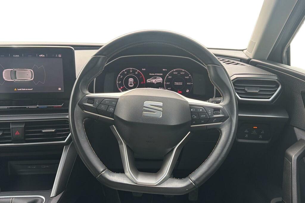 Seat Leon 1.0 Tsi Evo Se Dynamic Silver #5