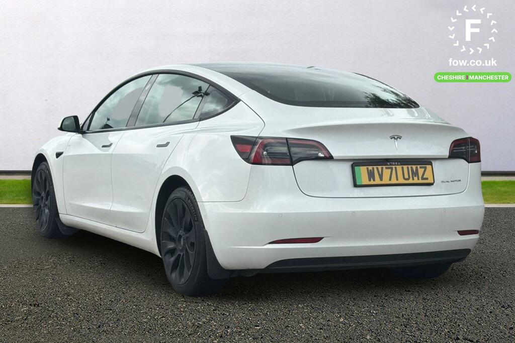 Tesla Model 3 Long Range Awd White #2