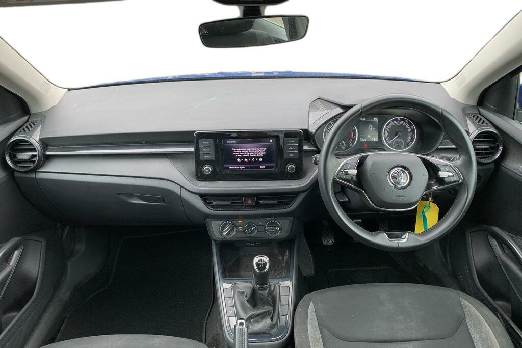 Skoda Fabia 1.0 Tsi Se Comfort Blue #3