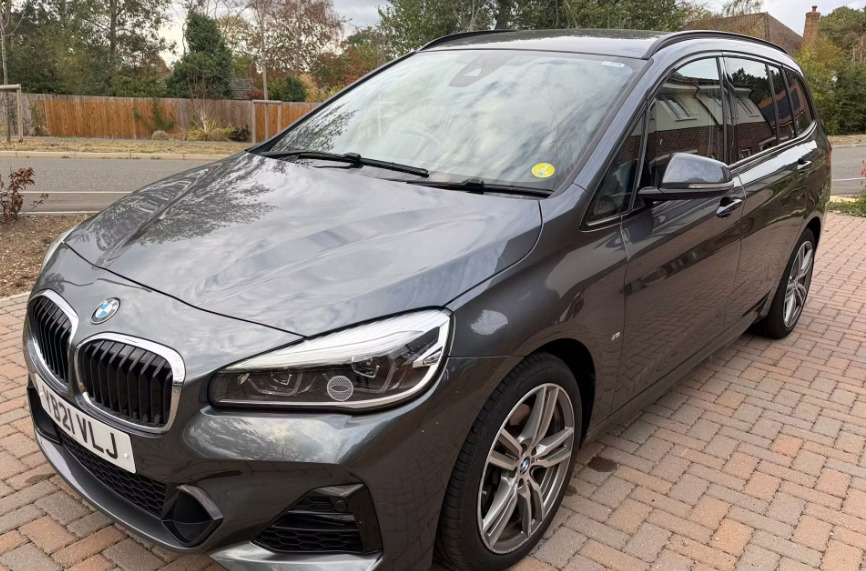 BMW 2 Series Gran Tourer 218D M Sport Step Grey