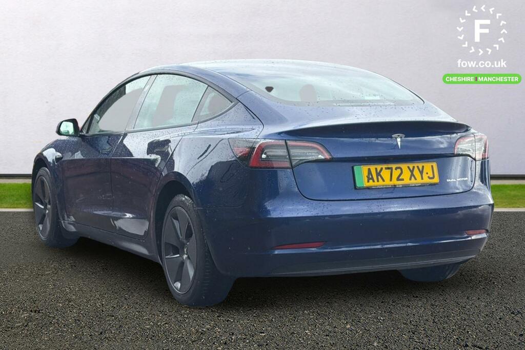 Tesla Model 3 Long Range Awd Blue #2