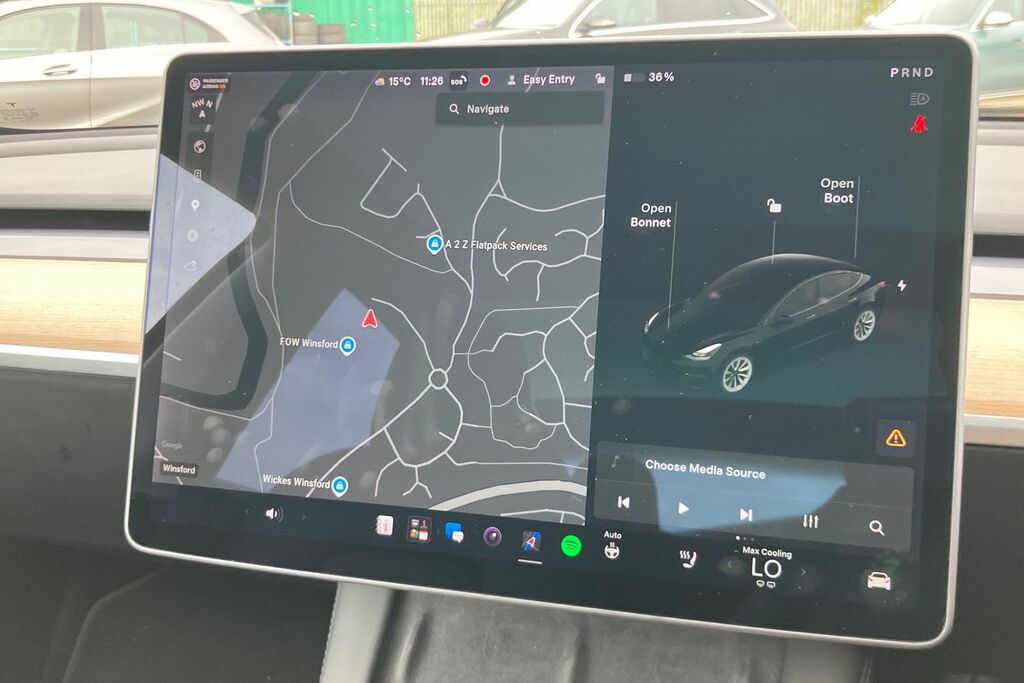 Tesla Model 3 Long Range Awd Black #6