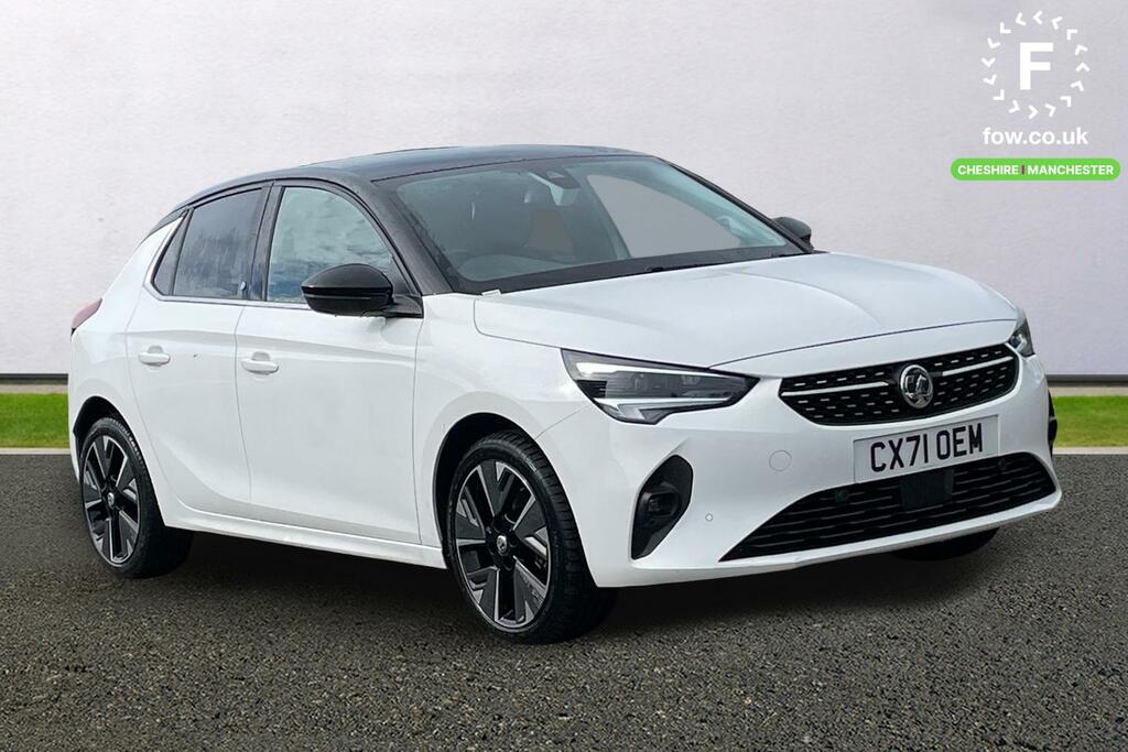 Vauxhall Corsa-e 100Kw Elite Nav Premium 50Kwh 7.4Kwch White