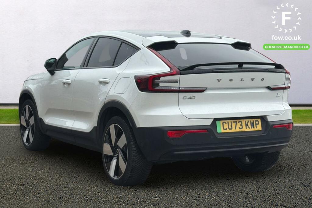 Volvo C40 300Kw Recharge Twin Ultimate 82Kwh Awd White #2