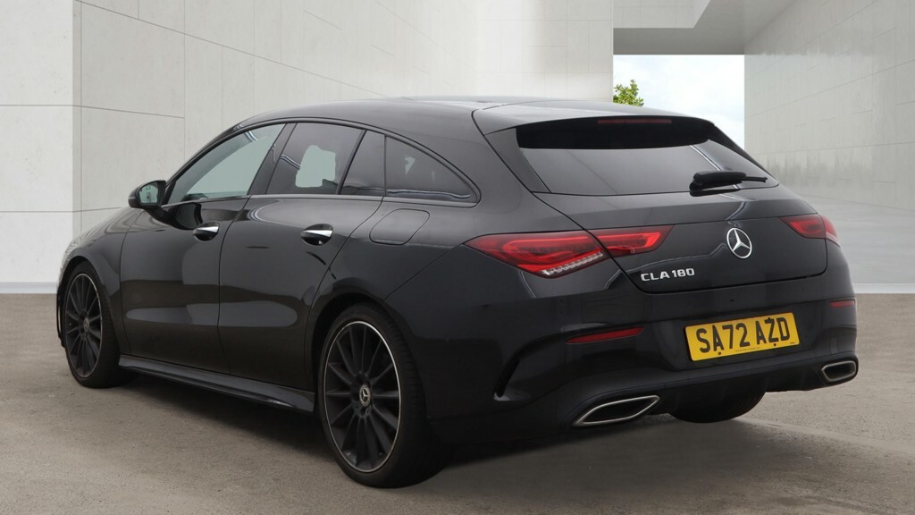 Mercedes-Benz CLA Class Cla 180 Amg Line Premium Night Ed Tip Black #3