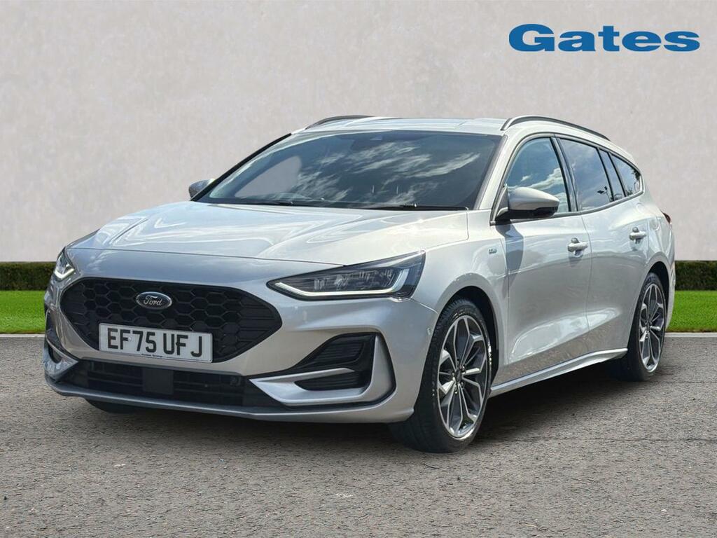 Ford Focus Focus Estate St-line X 1.0 Mhev 155Ps Silver #3