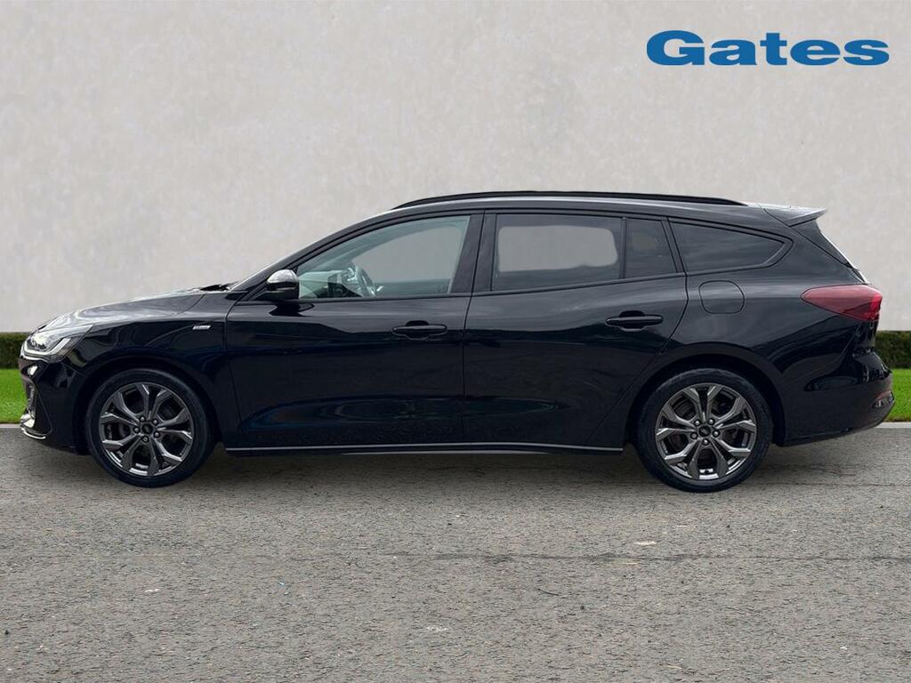 Ford Focus Focus Estate St-line 1.0 Mhev 125Ps DT24AYL Black #4