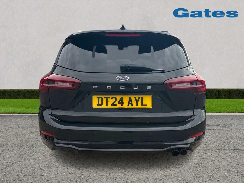 Ford Focus Focus Estate St-line 1.0 Mhev 125Ps DT24AYL Black #6