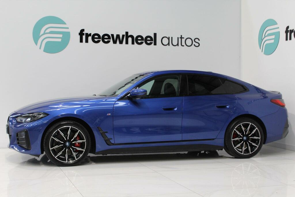 BMW i4 40 83.9Kwh M Sport Gran Coupe Edrive Blue #2