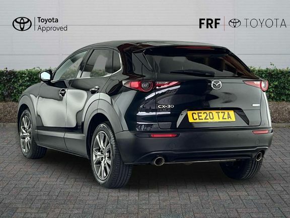 Mazda CX-30 2.0 Skyactiv-x Mhev Gt Sport Euro 6 Ss Black #4