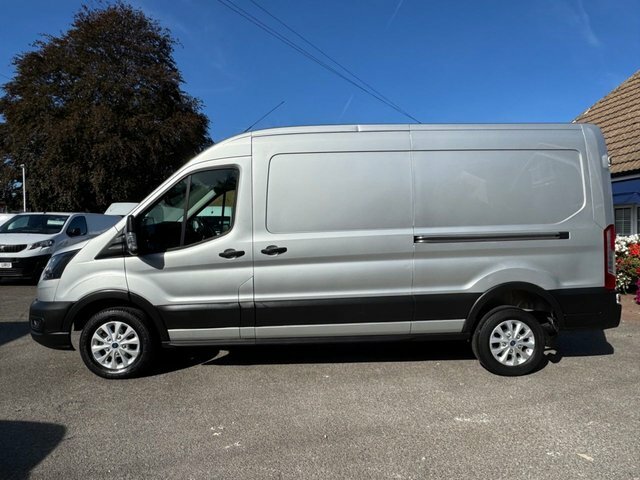 Ford Transit Custom 2.0 350 Ecoblue Leader Panel Van Silver #4