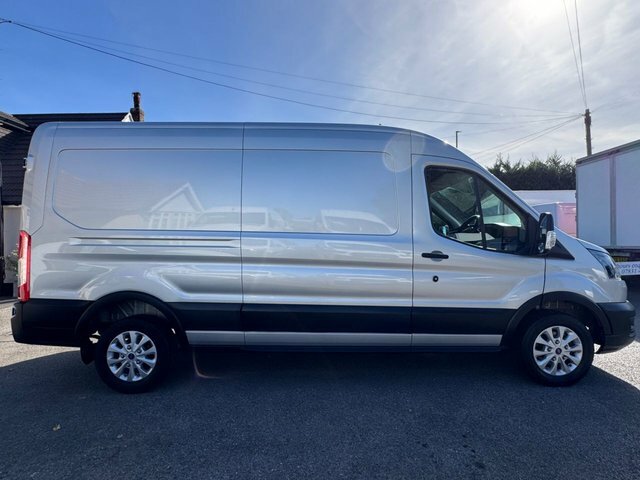 Ford Transit Custom 2.0 350 Ecoblue Leader Panel Van Silver #3