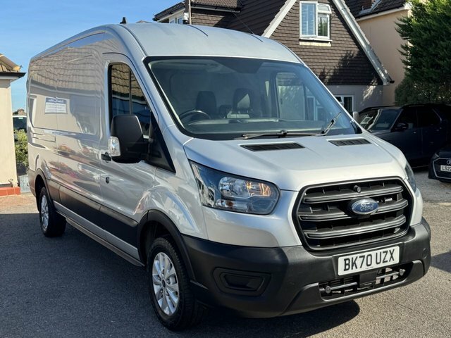 Ford Transit Custom 2.0 350 Ecoblue Leader Panel Van Silver