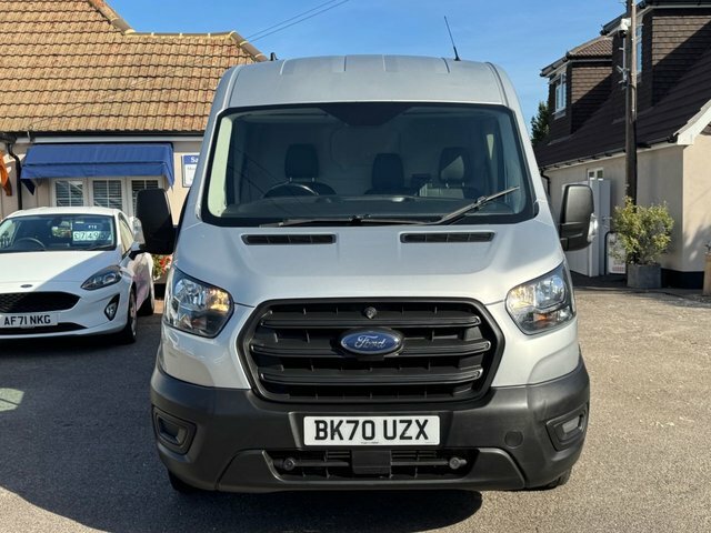 Ford Transit Custom 2.0 350 Ecoblue Leader Panel Van Silver #2