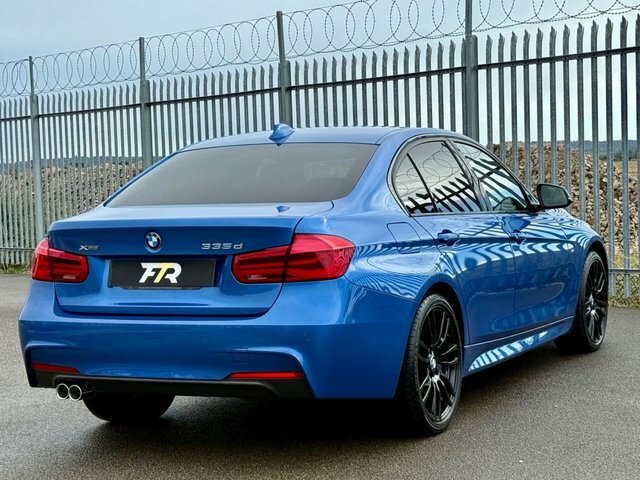 BMW 3 Series 3.0 335D M Sport Saloon Xdrive Eur Blue #2