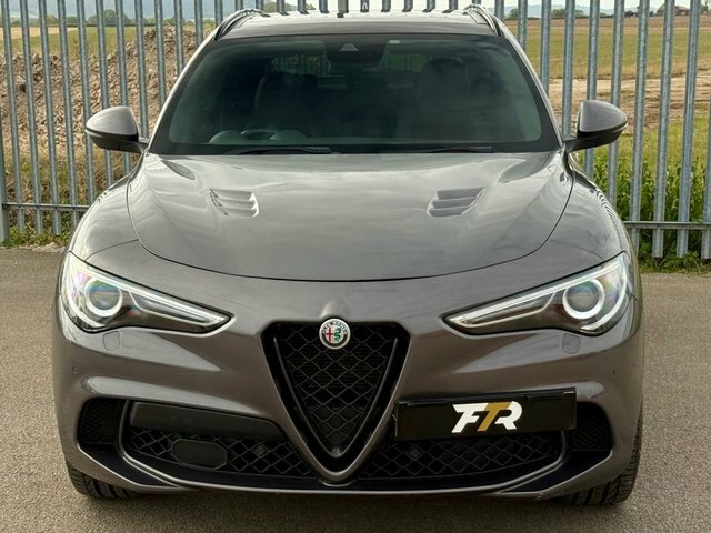 Alfa Romeo Stelvio 2.9 V6 Bi-turbo Quadrifoglio Suv Gpf Au Grey #4