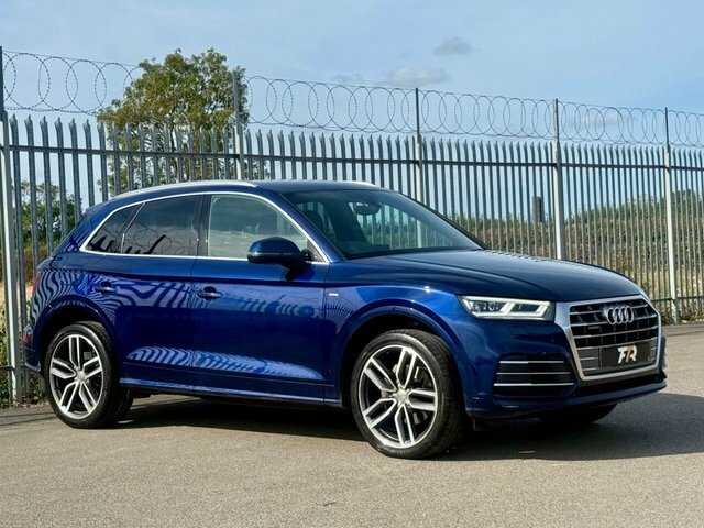 Audi Q5 2.0 Tdi 40 S Line Suv S Tronic Quattro Blue #6