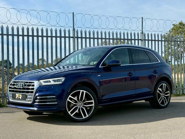 Audi Q5 2.0 Tdi 40 S Line Suv S Tronic Quattro Blue