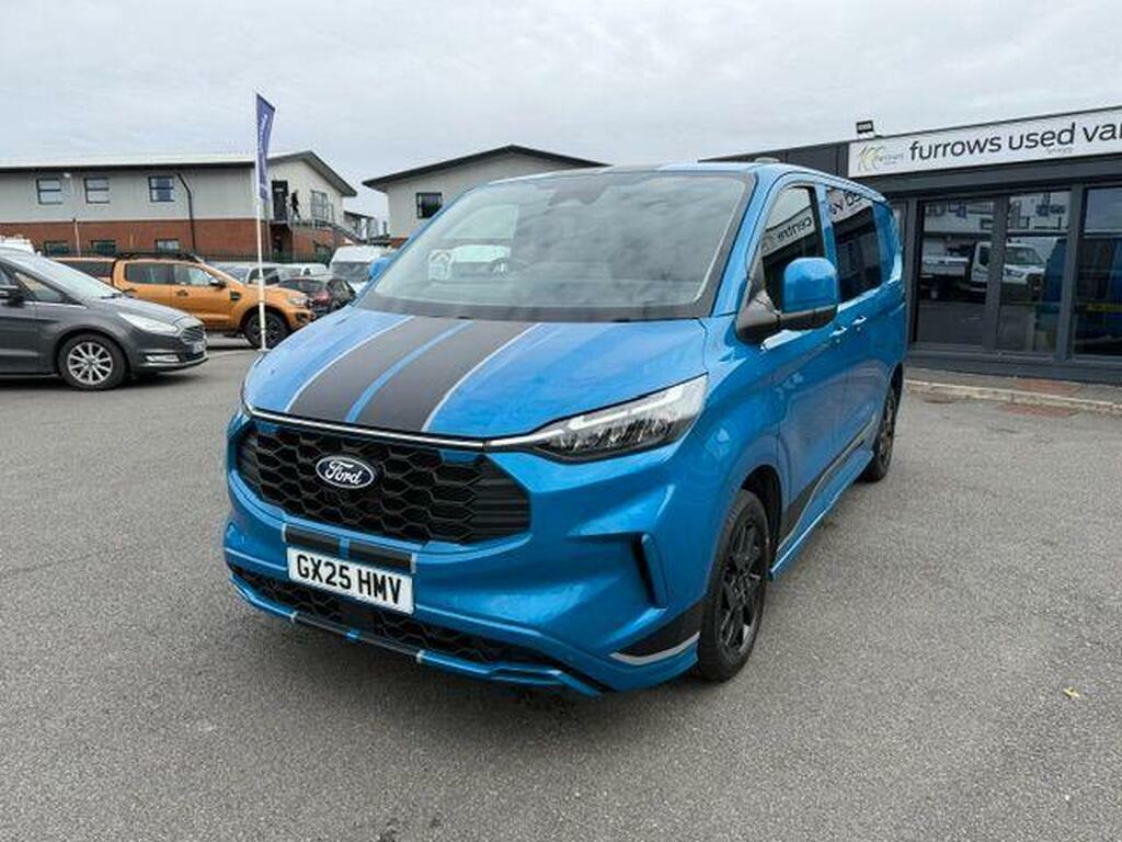 Ford Transit Custom 320 Limited L1 Swb Double Cab In Van Fwd 2.0 Grey #3